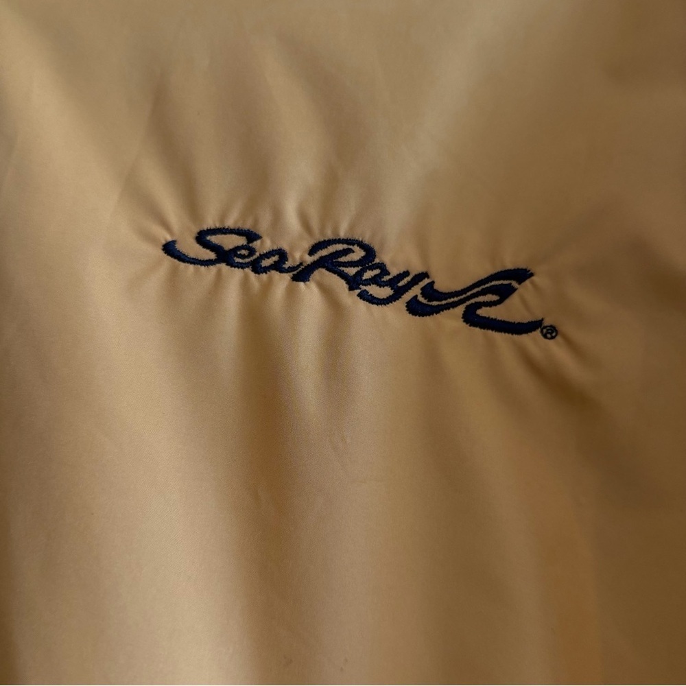 Ashworth Men's Tan Windbreaker Jacket - Picture 3 of 7